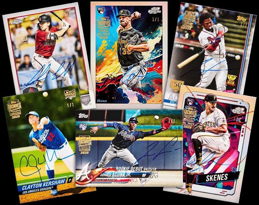 Amazon.com: 2025 Topps Archives Signature Active Player